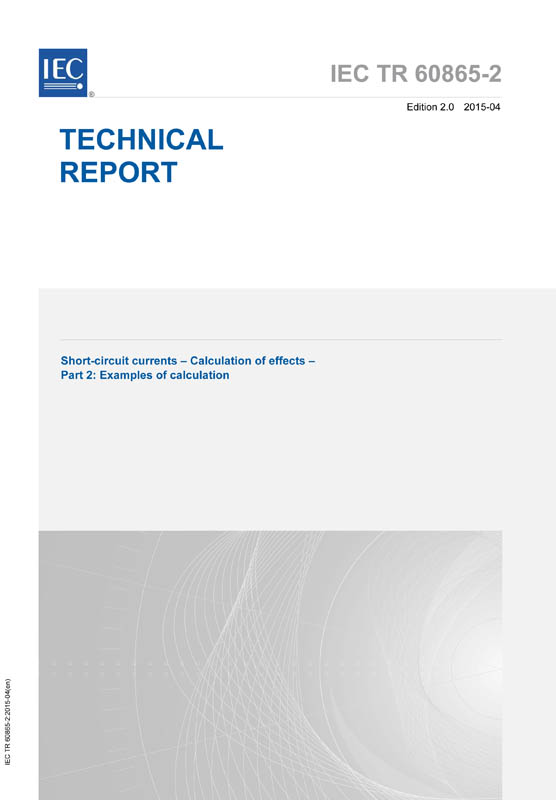 Cover IEC TR 60865-2:2015